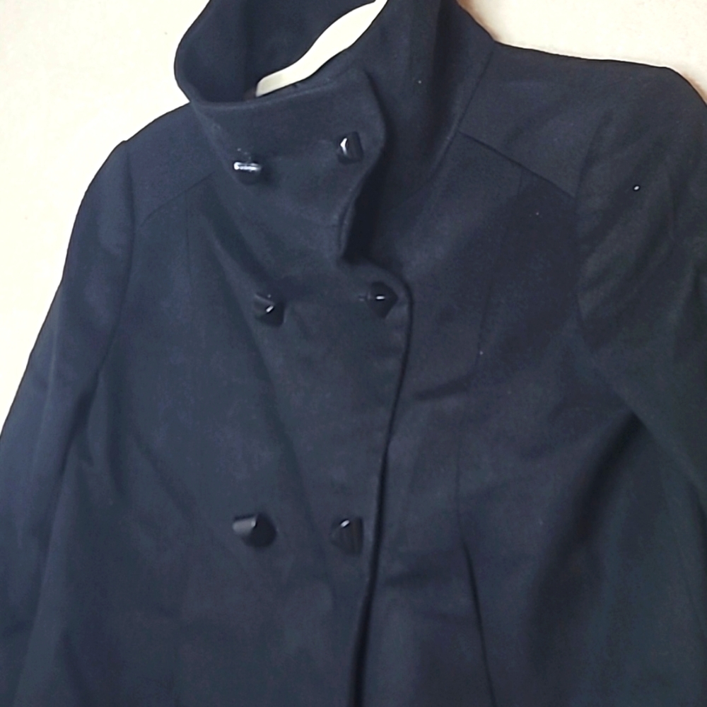 Zara Black PeaCoat
